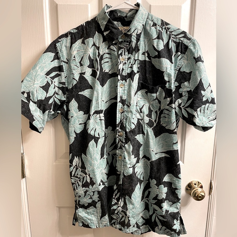 Authentic Cook Street Honolulu Hawaiian Shirt Mens S